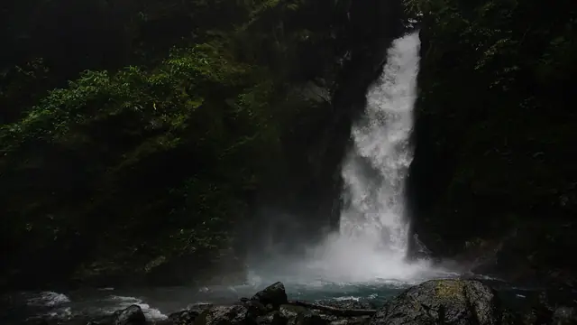 Ditumabo Mother Falls in the forest of San Luis, Aurora