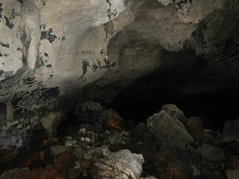 Inside a limestone cave in Biak-na-Bato National Park