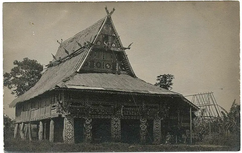 A Maranao torogan, photographed between 1908 and 1924