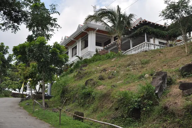 Monasterio de Tarlac on its hilltop in San Jose, Tarlac